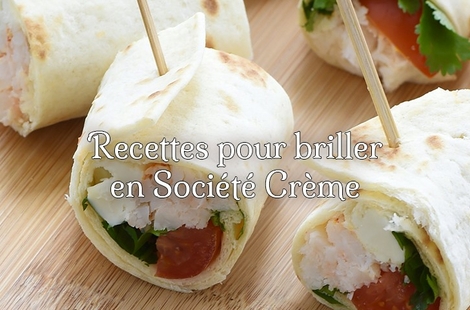 Un petit goût d'exception pour ces recettes à base de Société Crème.