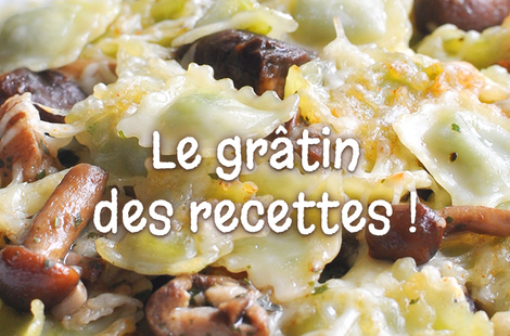 3 fois plus de goût avec ces recettes de gratins au Râpé 3 Saveurs Président !