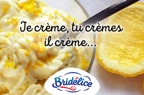 Je crème, tu crèmes, il crème