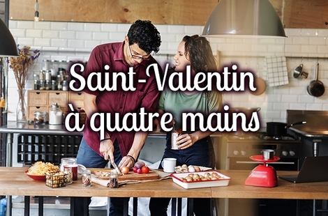 Saint-Valentin à quatre mains