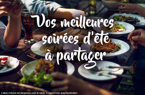 Vos meilleures soirées d'été à partager