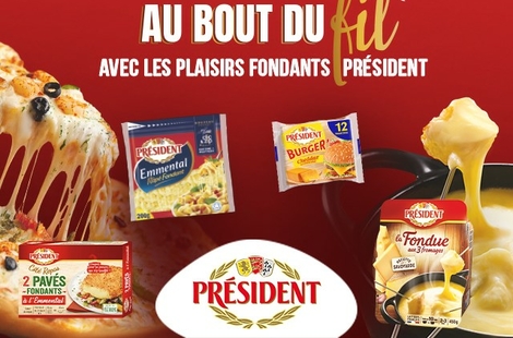 Retrouvez le plaisir au bout du fil avec les plaisirs fondants Président