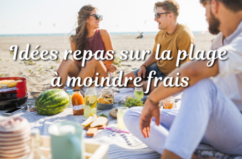 Des idées de repas sur la plage	