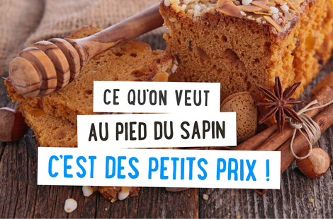 Ce qu'on veut au pied du sapin, c'est des petits prix !