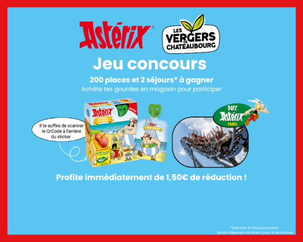 Compotes Astérix