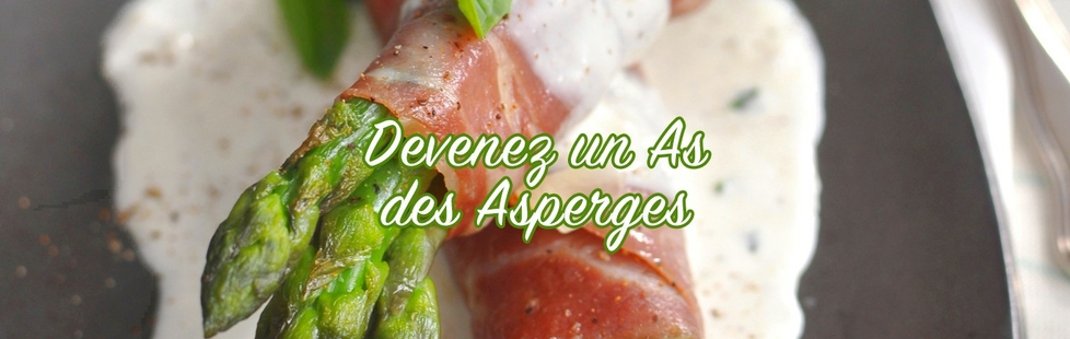 A chaud comme à froid, l'asperge décline dans toutes nos recettes