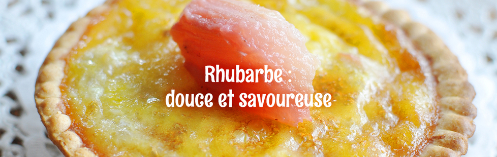 En tarte, confiture… la rhubarbe est le fruit du printemps