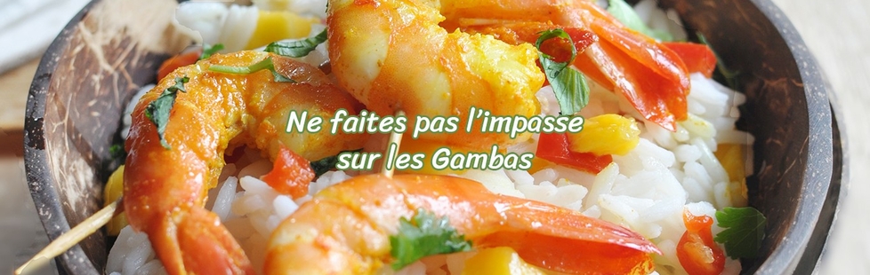 Idées recettes de gambas : plats originaux ou exotiques