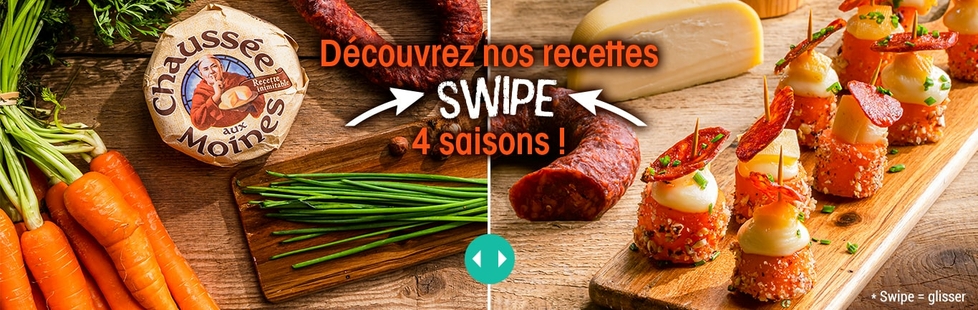 Découvrez nos recettes filtres 4 saisons !