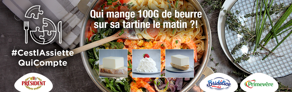 Qui mange 100G de beurre sur sa tartine le matin ?!