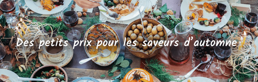 Recettes d'automne à petits prix