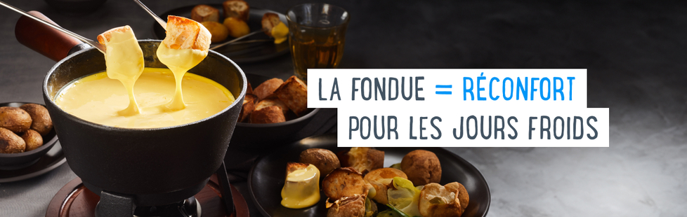 La Fondue. Réconfort pour les jours froids.