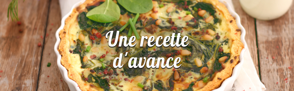 Une recette d'avance