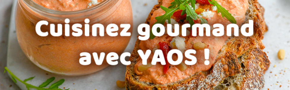 Cuisinez gourmand avec Yaos !