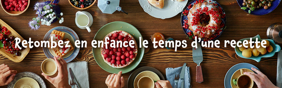 Retombez en enfance le temps d’une recette
