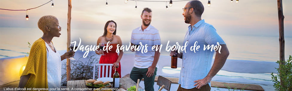 Vague de saveurs en bord de mer