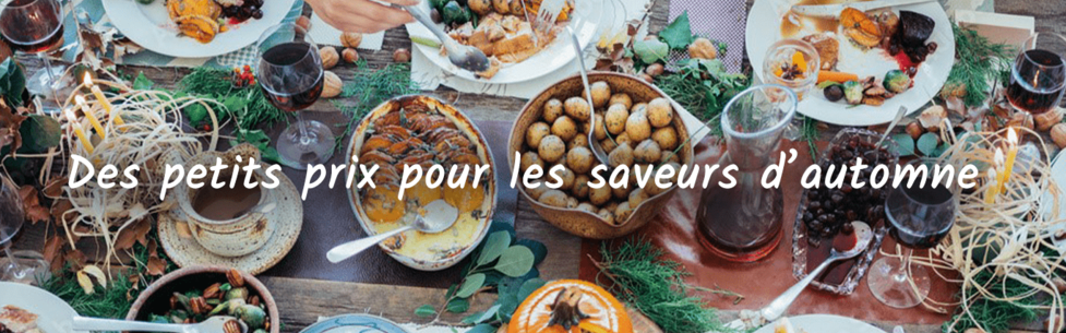 Recettes d'automne à petits prix