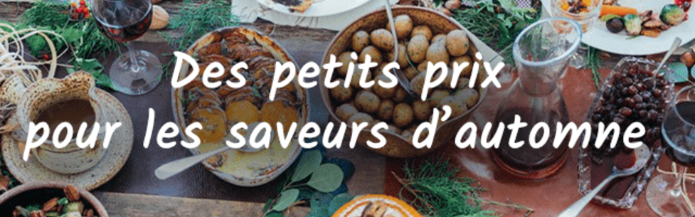 Recettes d'automne à petits prix