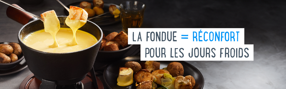 La Fondue. Réconfort pour les jours froids.
