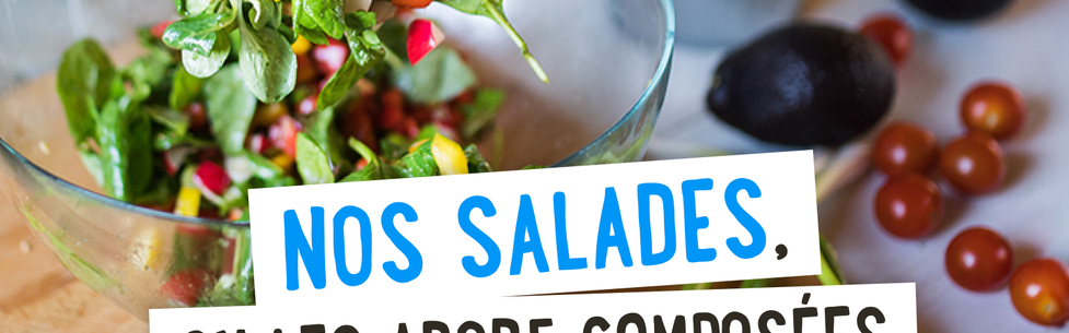Nos salades, on les adore composées de réductions