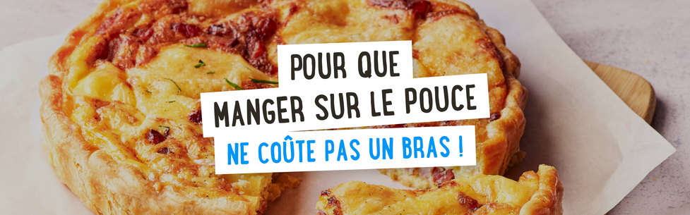 Pour que manger sur le pouce ne coûte pas un bras