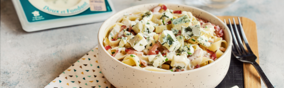 Tagliatelles carbonara
