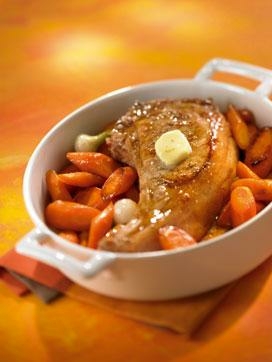 Cote De Veau Et Ses Carottes Confites Envie De Bien Manger