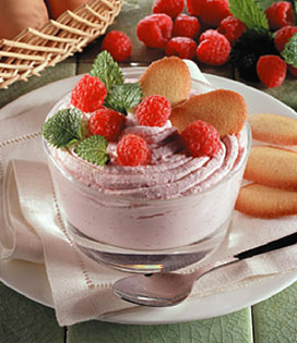 Mousse à La Framboise Et Mascarpone