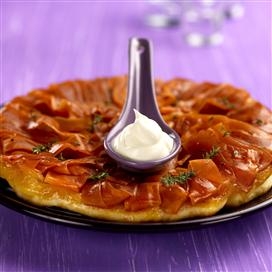 Tatin De Carottes Au Thym Avec Crème Fraîche - Envie De ...