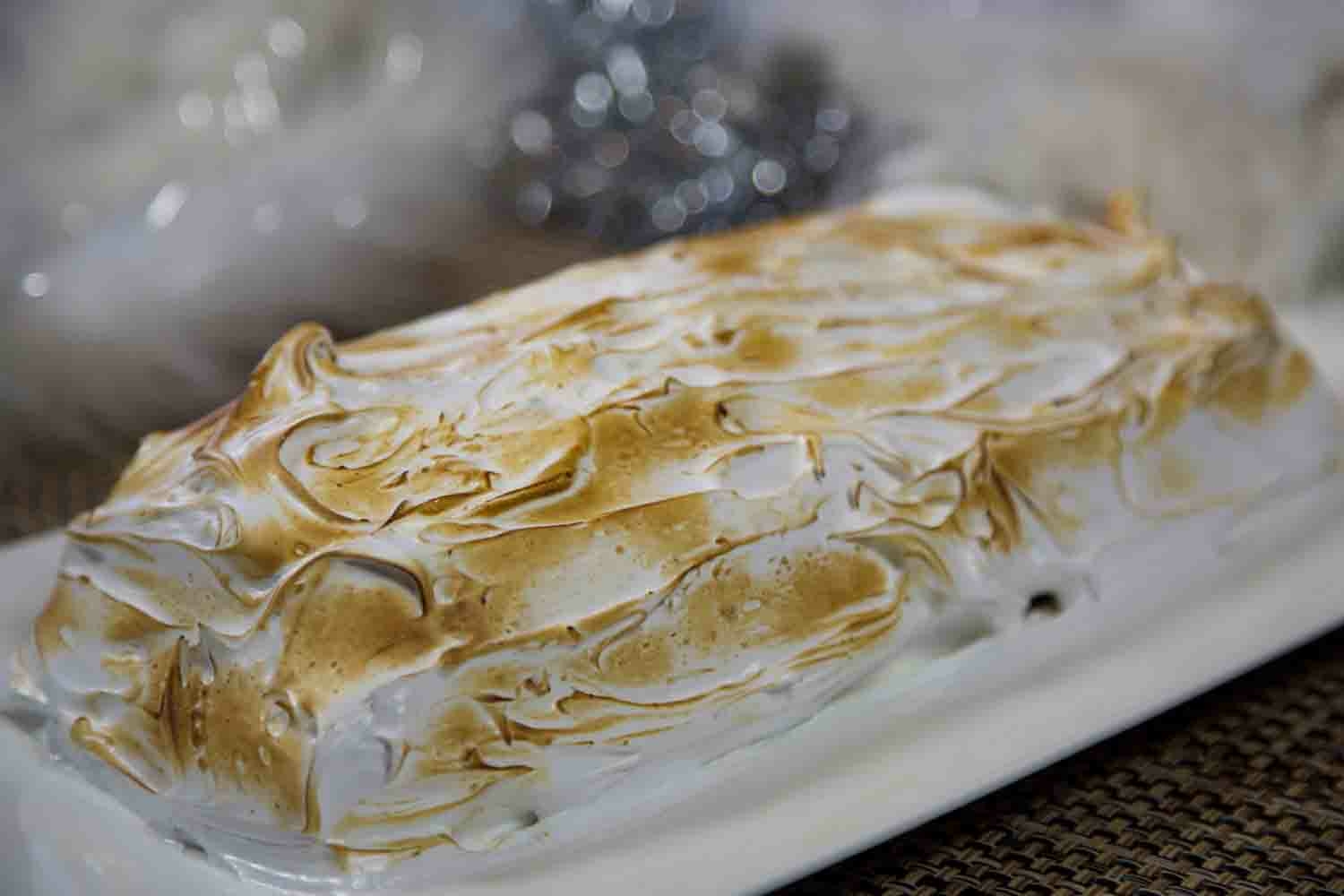 Bûche Façon Tarte Au Citron Meringuée - Envie De Bien Manger
