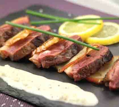 Magret De Canard Aux Pommes Et Sa Sauce Au Cidre Envie De Bien