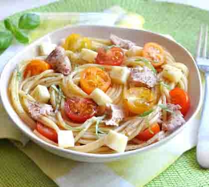 Salade De Pates Au Thon Tomates Et Tomme De Brebis Envie De