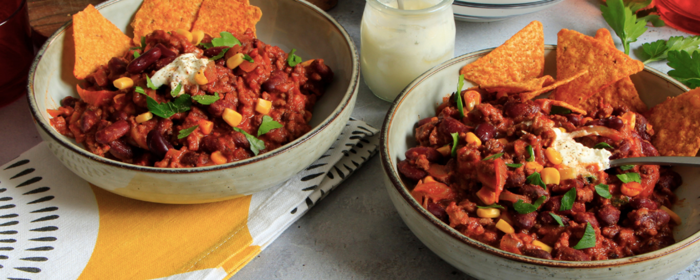 Chili con carne maison