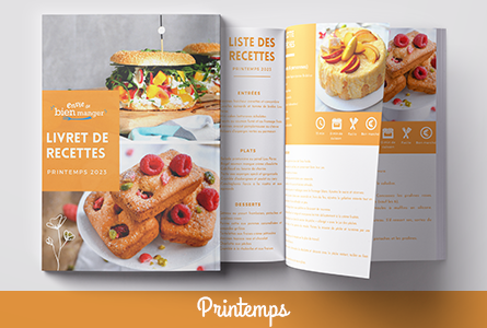 Livret recettes printemps 2023