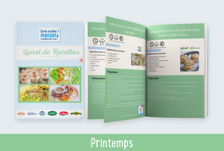Livret recettes printemps 2024