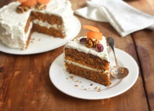 Carrot Cake à la Chantilly Vanillée