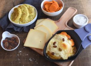 Raclette façon indienne