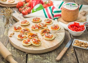 Mini galettes basques au P'tit Basque d'Istara