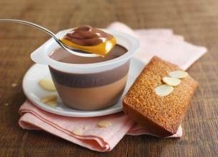 Velours de Crème et ses financiers au caramel