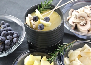 Fondue au camembert Président 