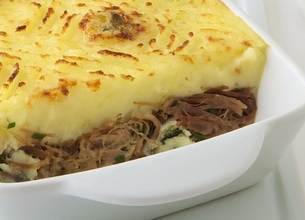 Parmentier de canard fondant au Roquefort Société