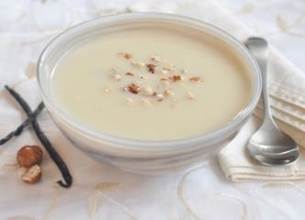 Velouté de panais à la vanille et aux noisettes