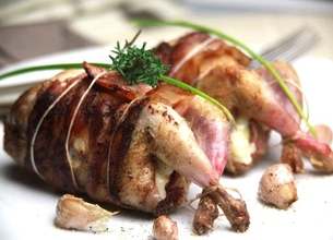 Cailles farcies au Palet de Brebis Lou Pérac