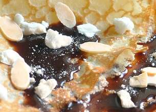 Crêpes meringuées au chocolat
