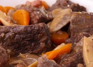 Boeuf Bourguignon rapide