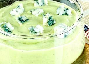 Smoothie d’avocat au Roquefort Baragnaudes