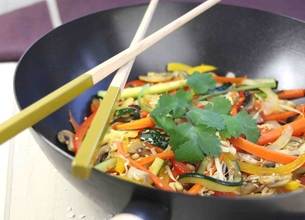 Légumes sautés au wok