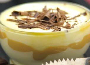Tiramisu au caramel et beurre salé