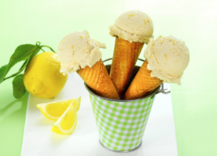 Glace au citron et au mascarpone