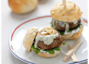 Burgers au Roquefort Société Bio 